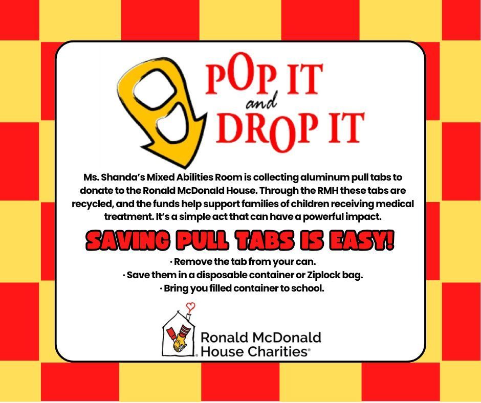 Pop Tabs for Ronald McDonald House
