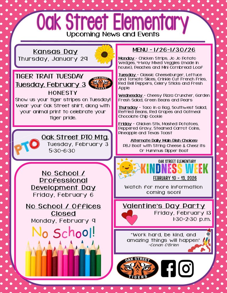 Newsletter January 26-30