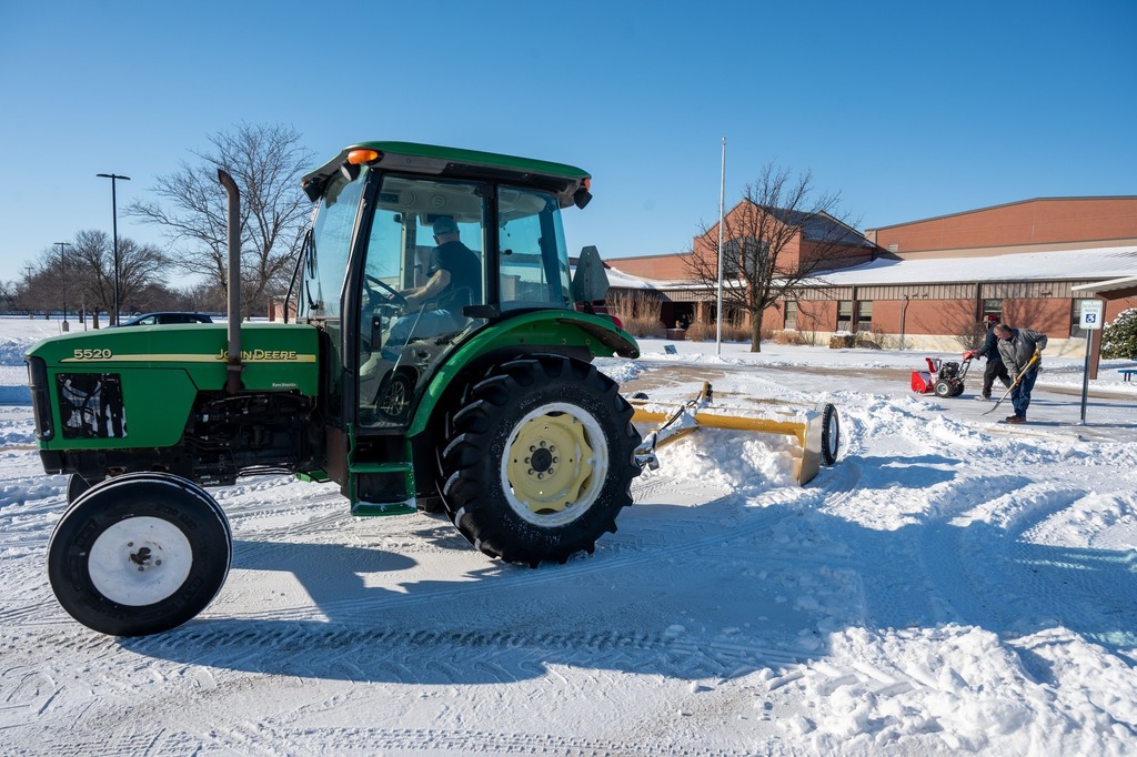 Weekend Warriors: Thank You, Maintenance Team! While most of us were enjoying our weekend indoors, our amazing maintenance team was out in freezing temperatures clearing snow from parking lots and sidewalks to make sure we could return safely today. Their hard work often goes unnoticed, but it's the foundation that makes our school day possible. We literally couldn't function without them! Thank you for your dedication, hard work, and commitment to keeping our school community safe! 🙏❄️