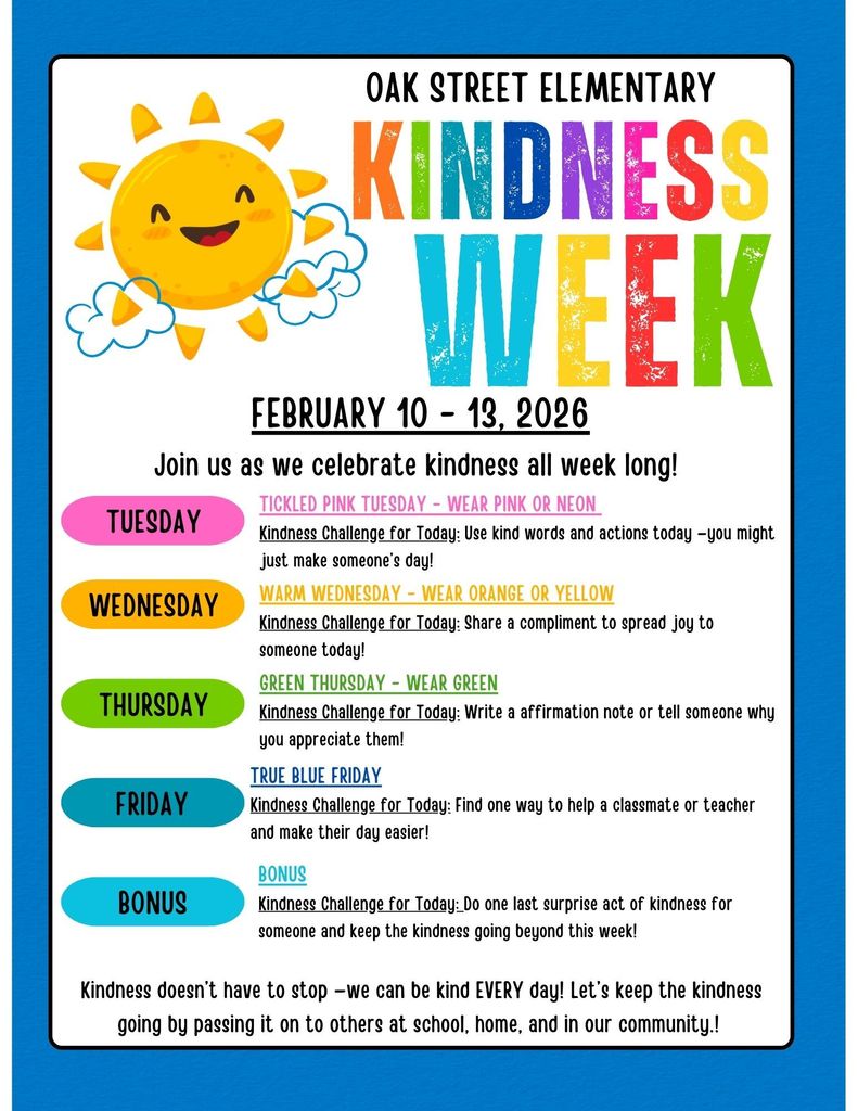 Kindness Week Details
