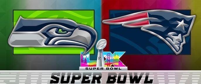 The superbowl official ad for patriots vs seahawks