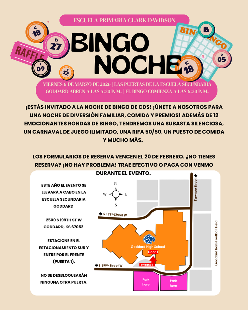 Bingo Location Instructions