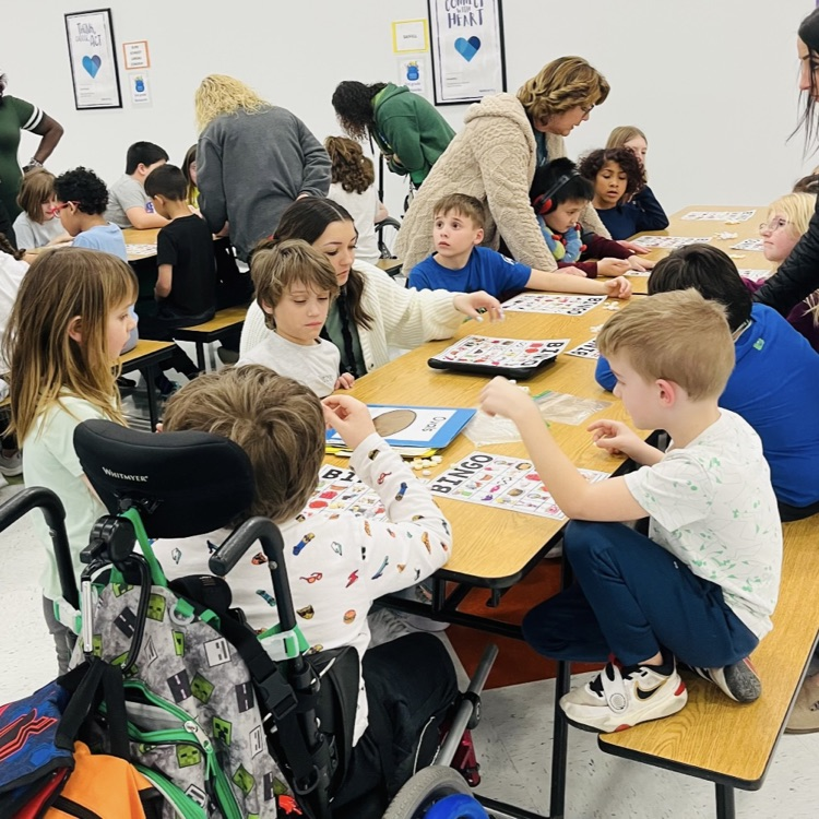 circle of friends Valentine’s Day bingo