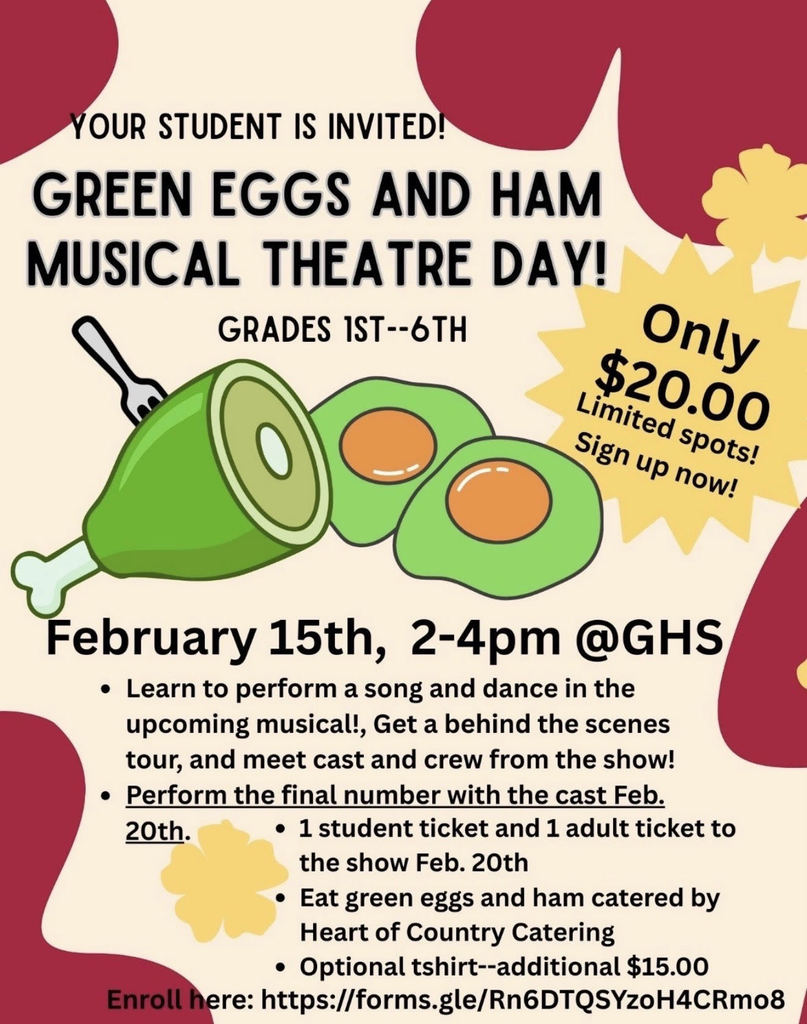 Green Eggs & Ham Musical Theatre Day!