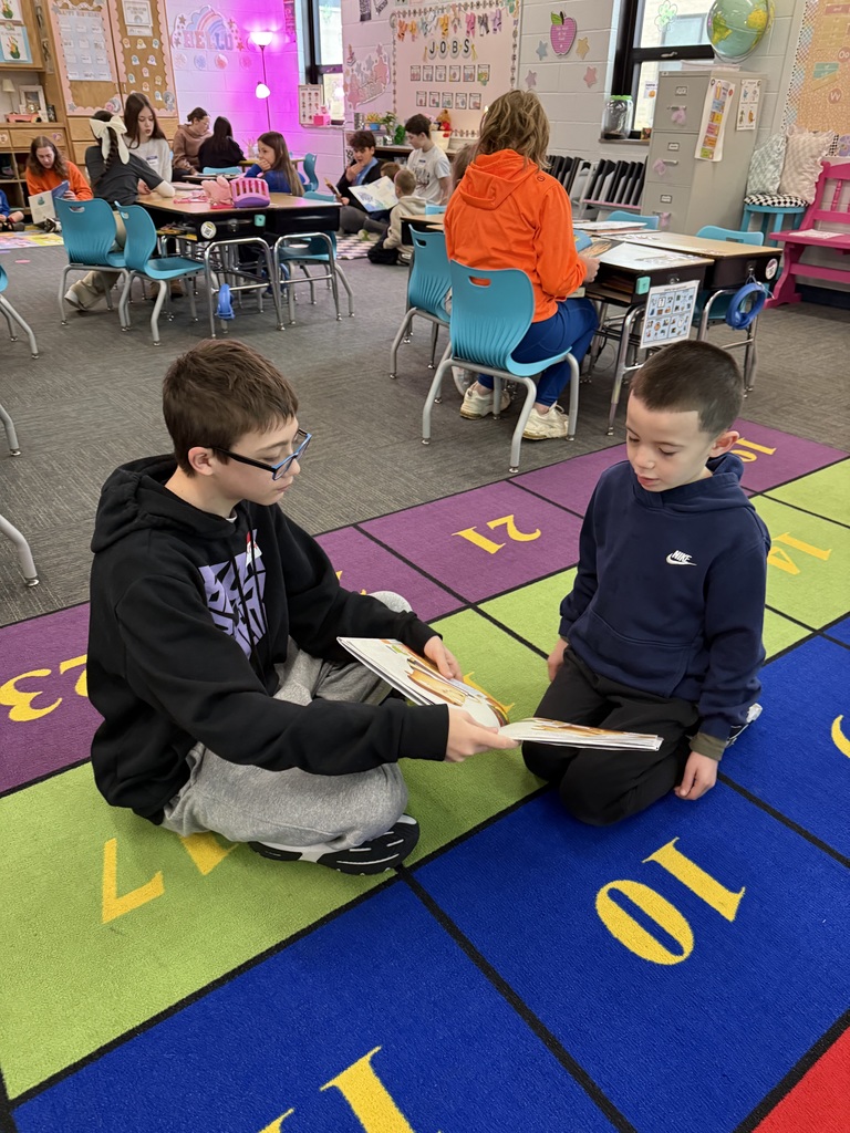 Reading with buddies