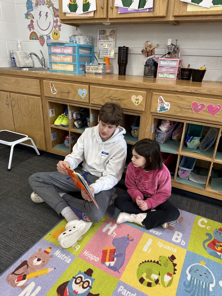 Reading with buddies
