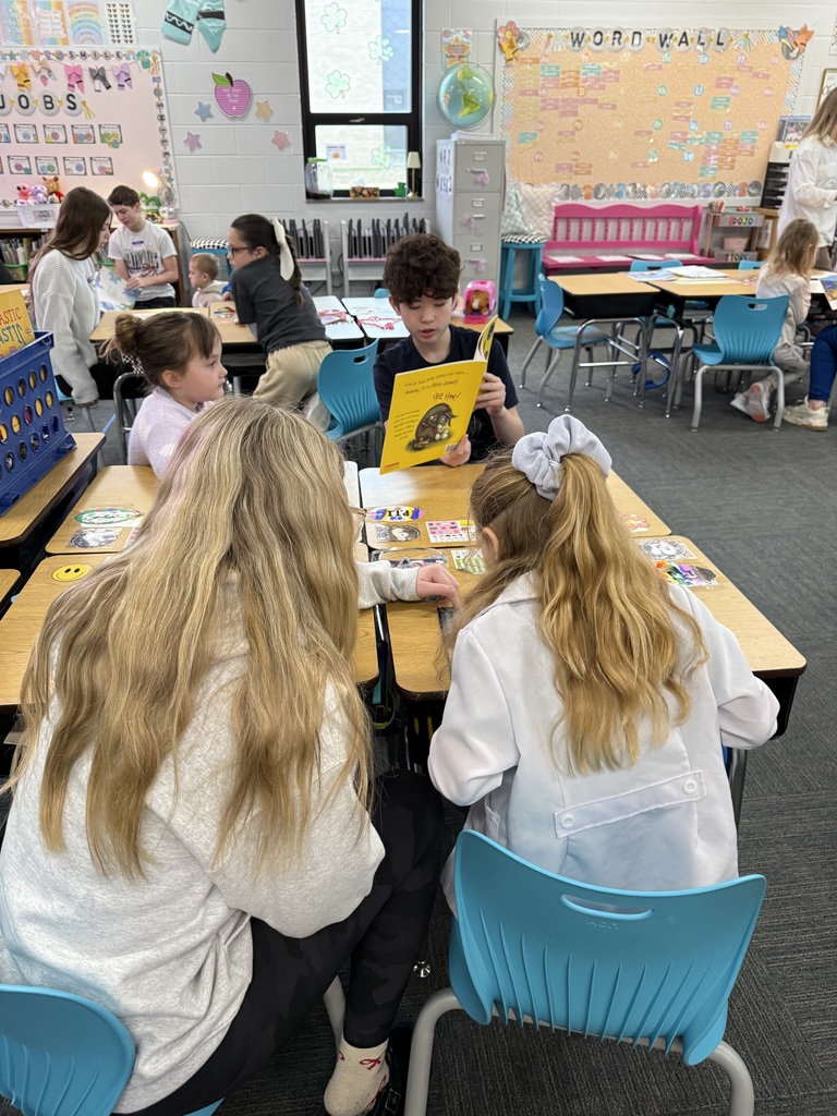 Reading with buddies