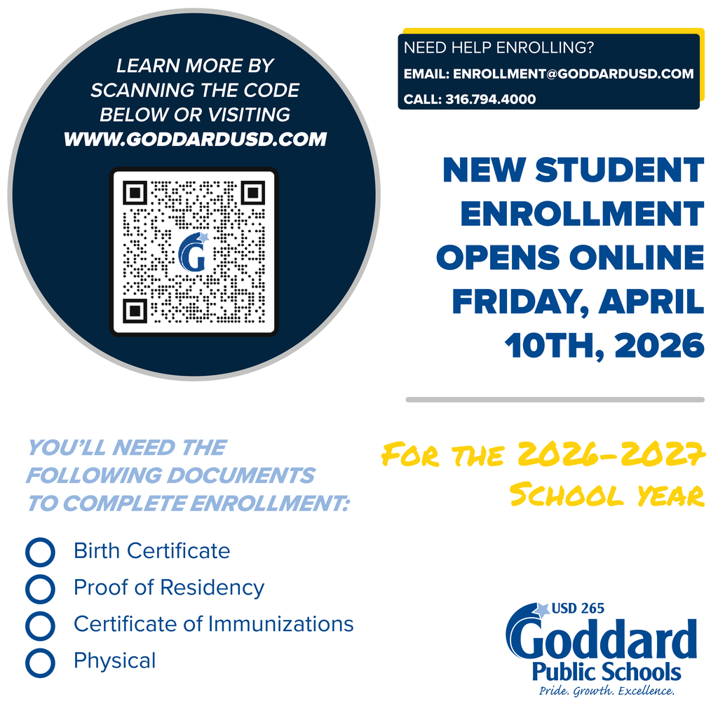 new student enrollment opens 4-10-26