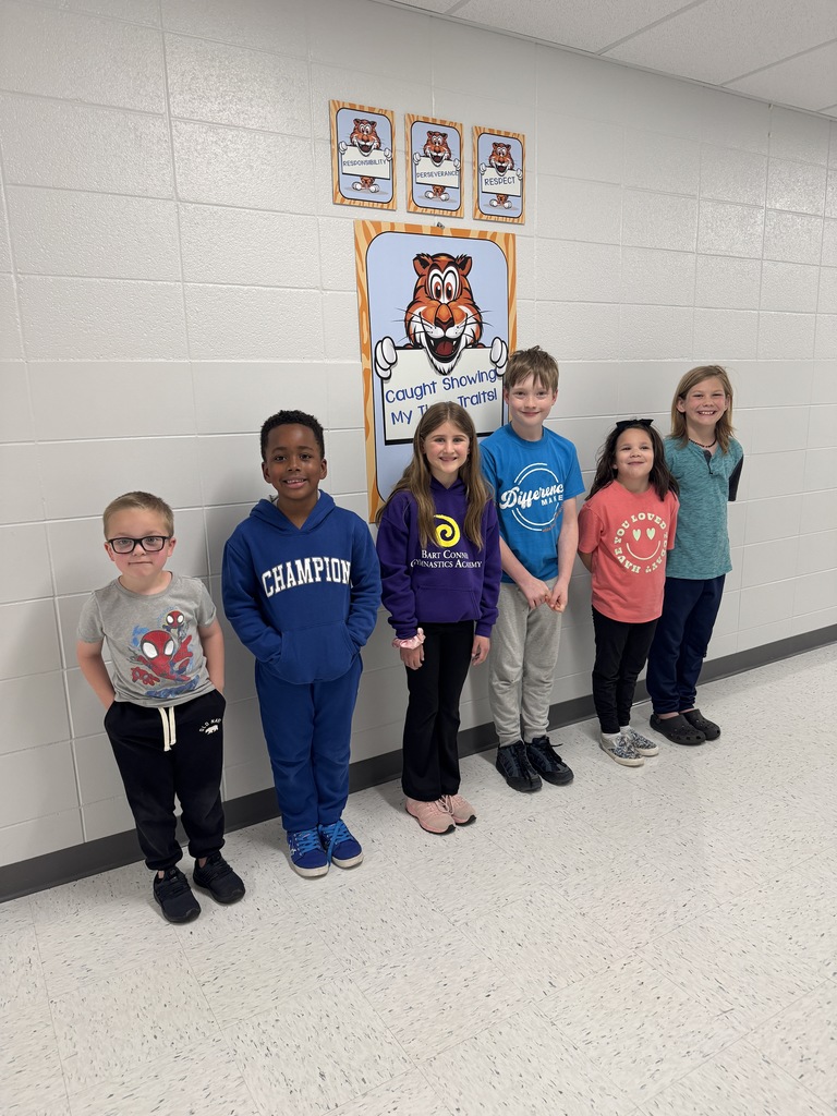 We had the kindest third grade student that wanted to help at school.  He created 3-D printed tigers for this special Tiger Ticket drawing.  He even made an extra large gold one as the bonus winning prize.  The kids were all so impressed.  Thank you, thank you to this student and to Mrs. Douglass for sharing him with us!  Congratulations to these winners!
