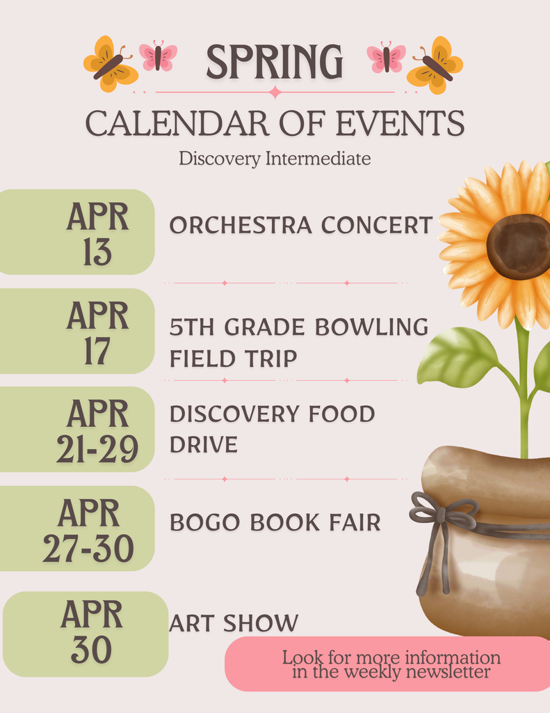 April Events