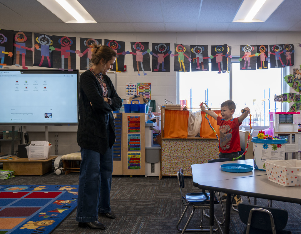 Teacher Grant Visit- Hummer