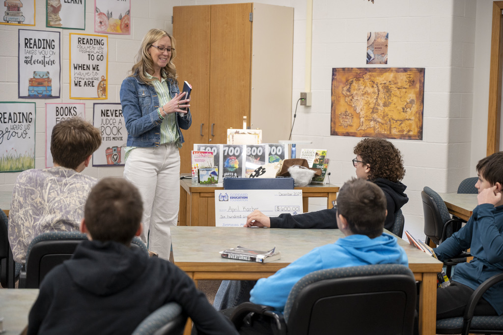 Teacher Grant Visit- Karber