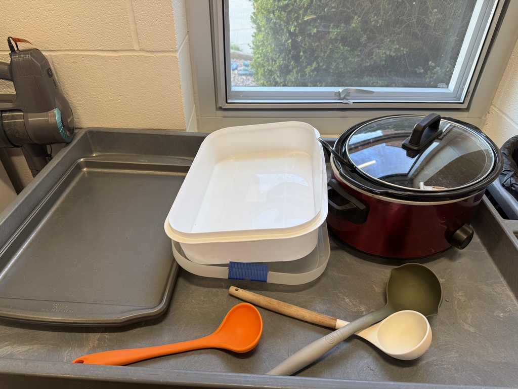 Photo of croc pot and pans 