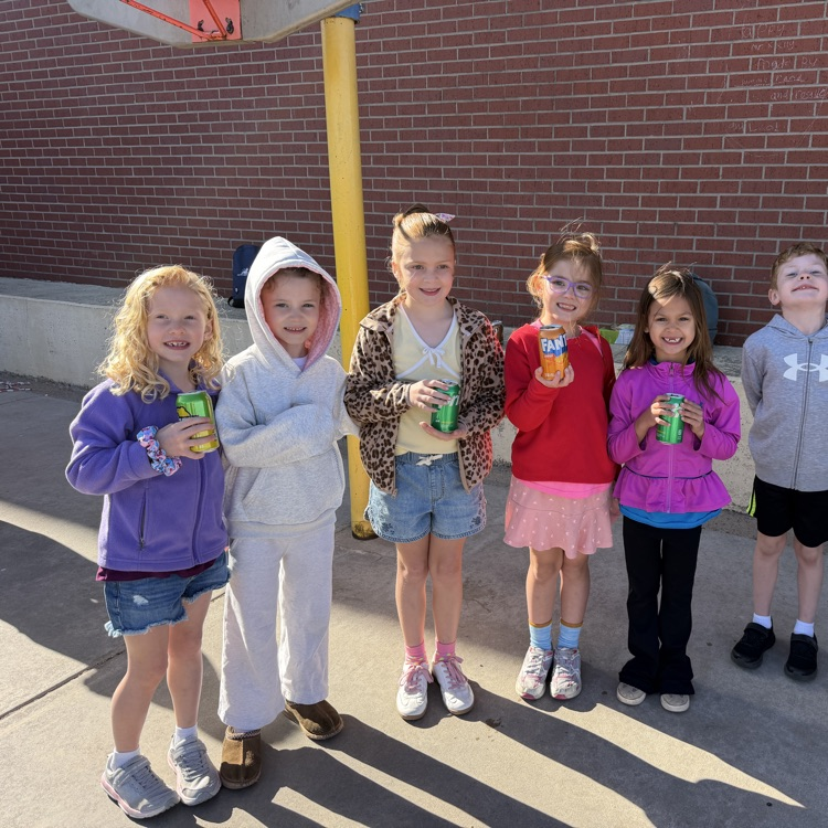 It was a beautiful day for extra recess! The kids were so excited to play and have a treat of their own!