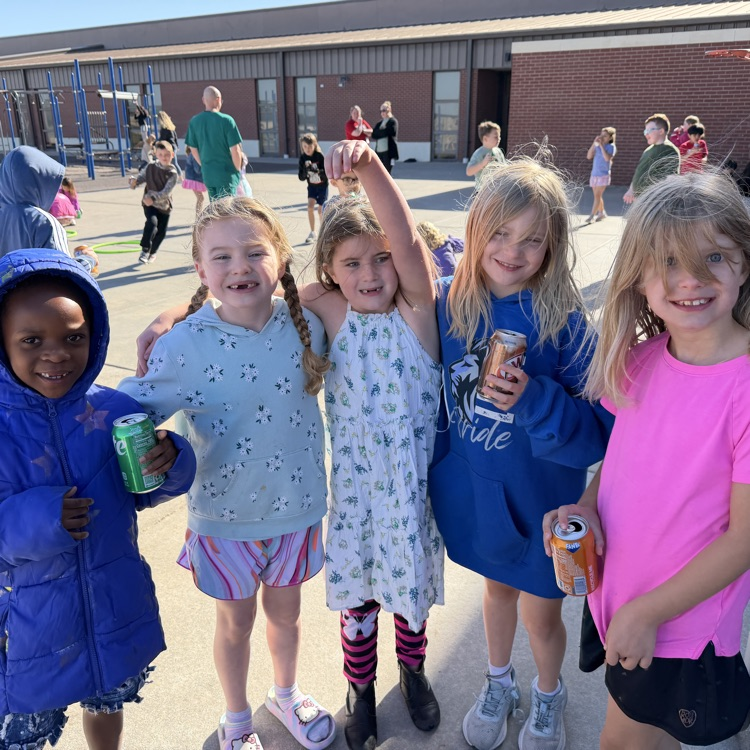 It was a beautiful day for extra recess! The kids were so excited to play and have a treat of their own!