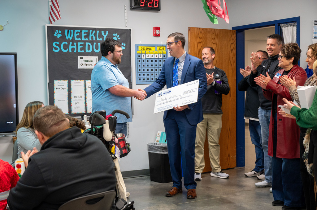 Teacher Grant Visit- Helton