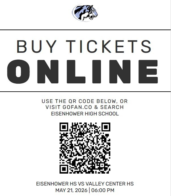 Soccer Regional Championship Thursday May 21, 2026 6pm at Eisenhower High School  Online Tickets