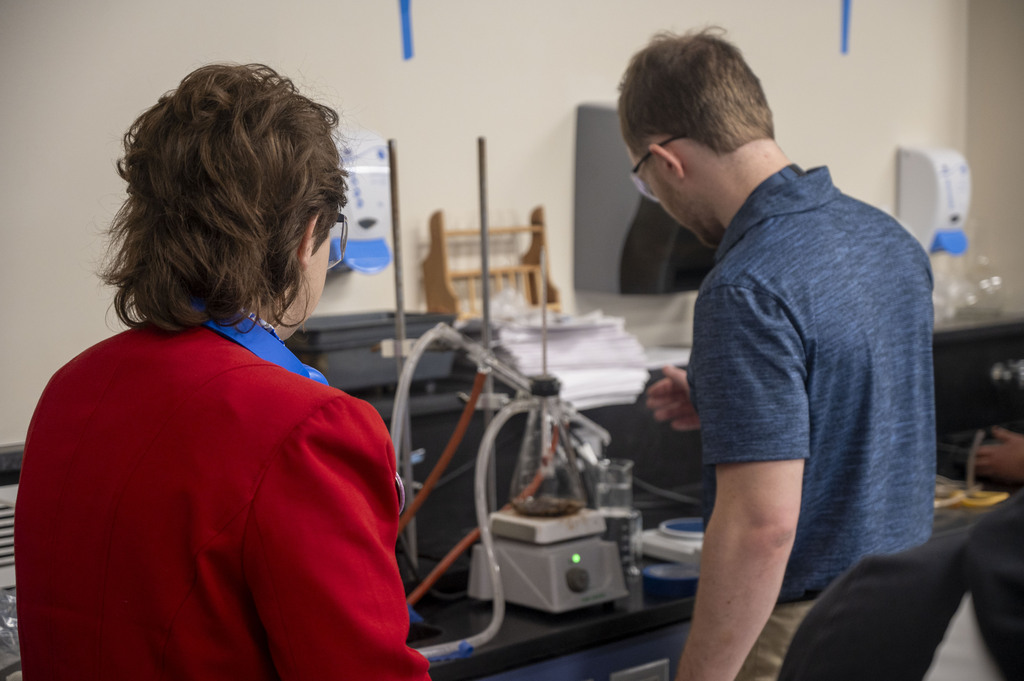 Teacher Grant Visit- Horsch