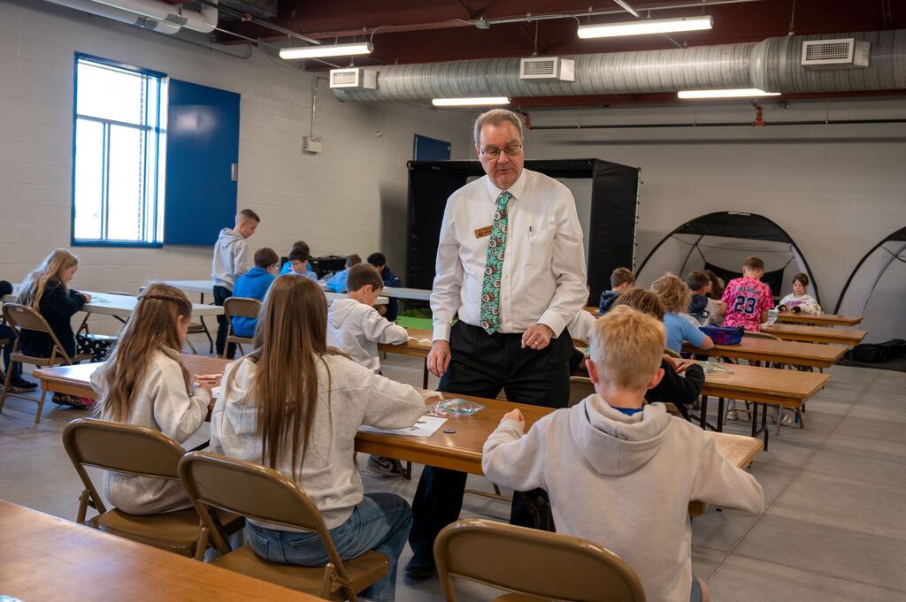 Teacher Grant Visit- Burgeson