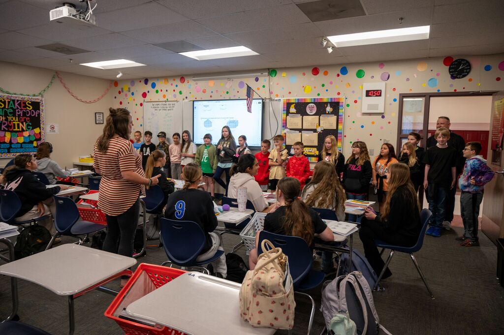Teacher Grant Visit- Burgeson