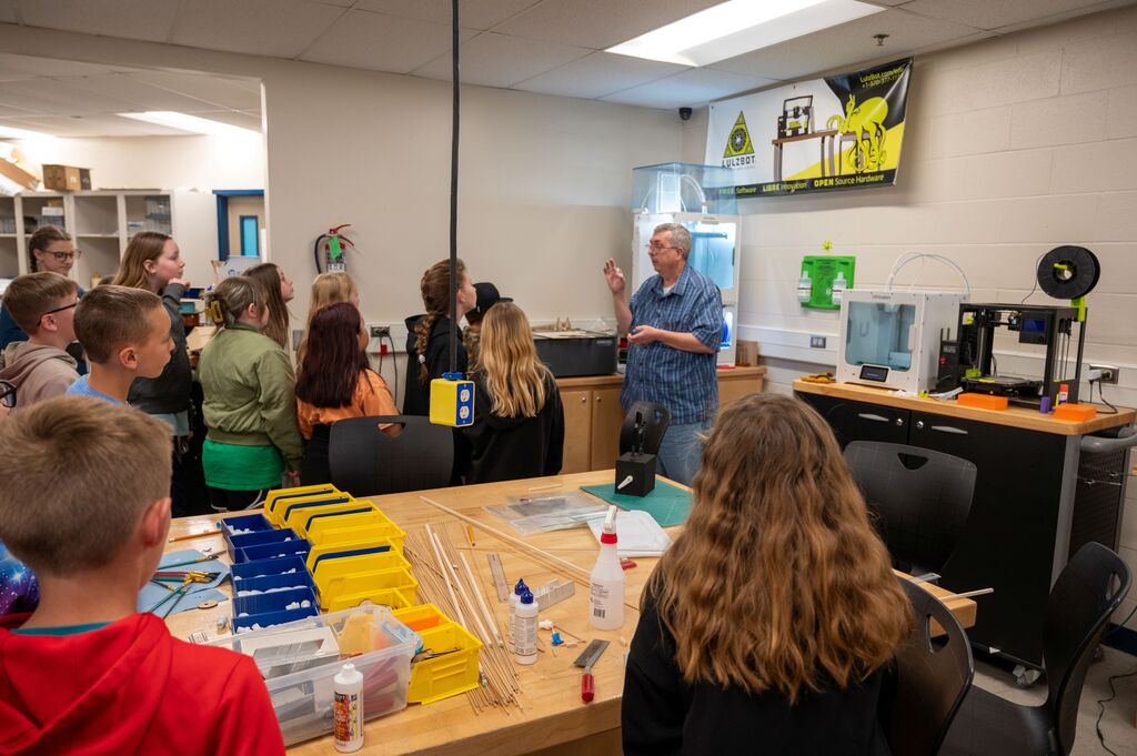 Teacher Grant Visit- Burgeson