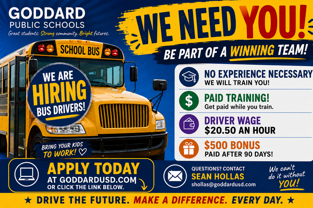 USD 265 Hiring Bus Drivers