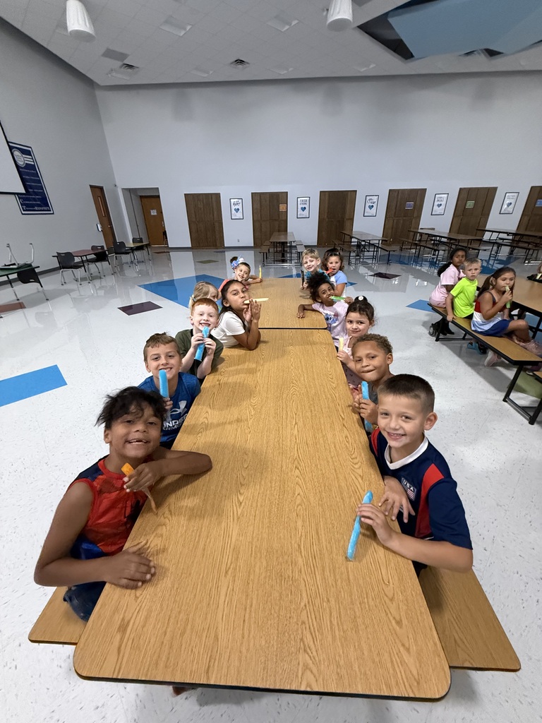 Popsicles to celebrate the first Friday of the school year!