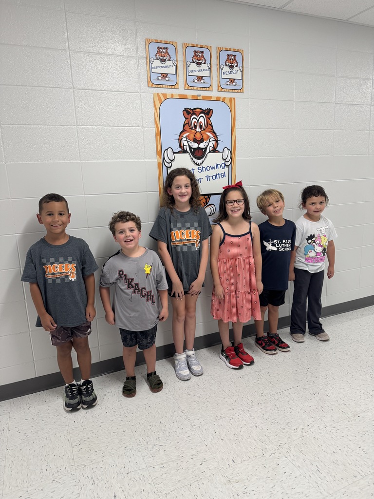 These students may be going a bit bananas after winning their own Jumpin' Monkeys game.  Thanks to our yearly donation from PTO we were able to have our second tiger ticket drawing.  Congratulations to these tigers for showing their traits and for earning at least one ticket in the drawing!  