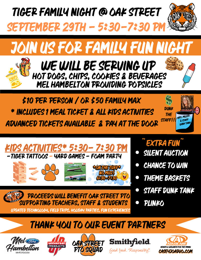 Tiger Night Info