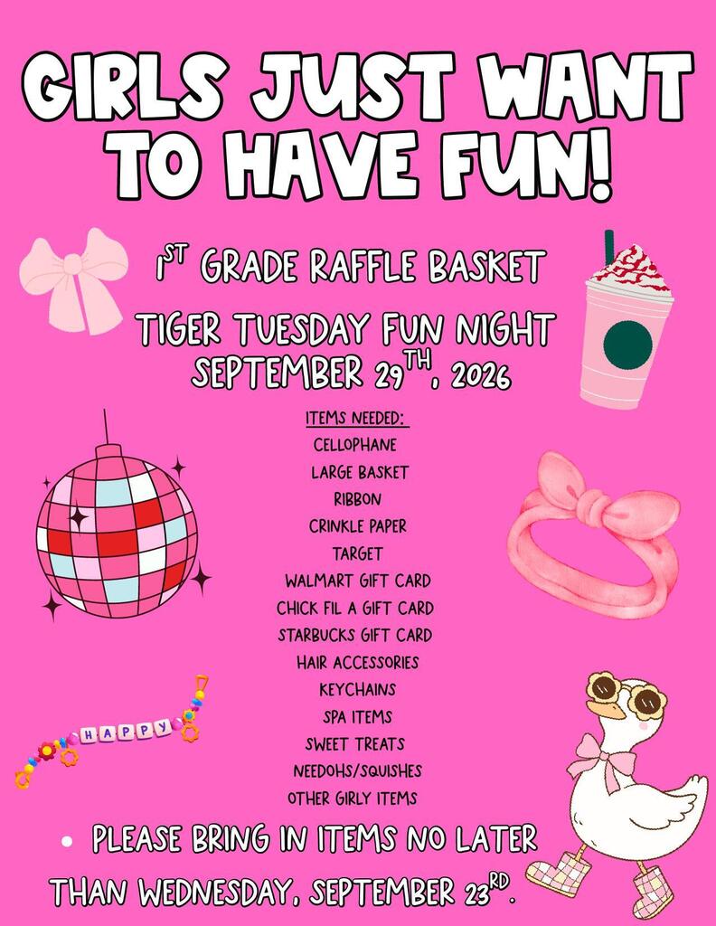 Girls Just Want to Have Fun Basket