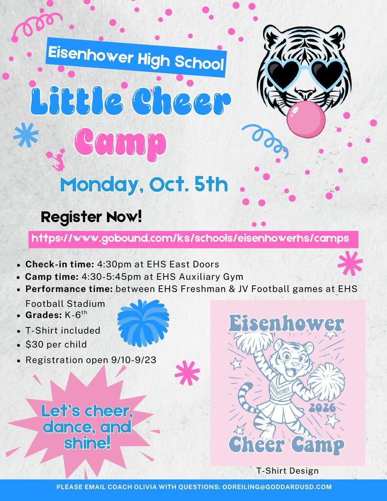 Eisenhower High School Little Cheer Camp
