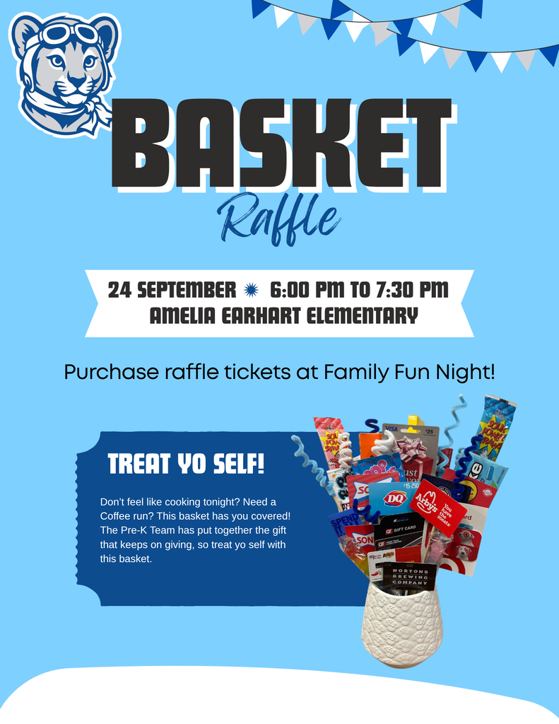 Raffle Baskets for Earhart