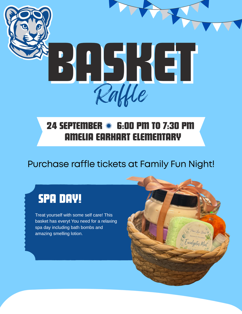 Raffle Baskets for Earhart
