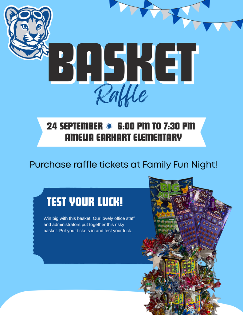 Raffle Baskets for Earhart