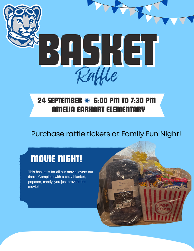 Raffle Baskets for Earhart