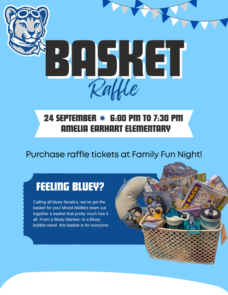 Raffle Baskets for Earhart