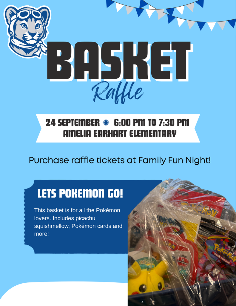 Raffle Baskets for Earhart