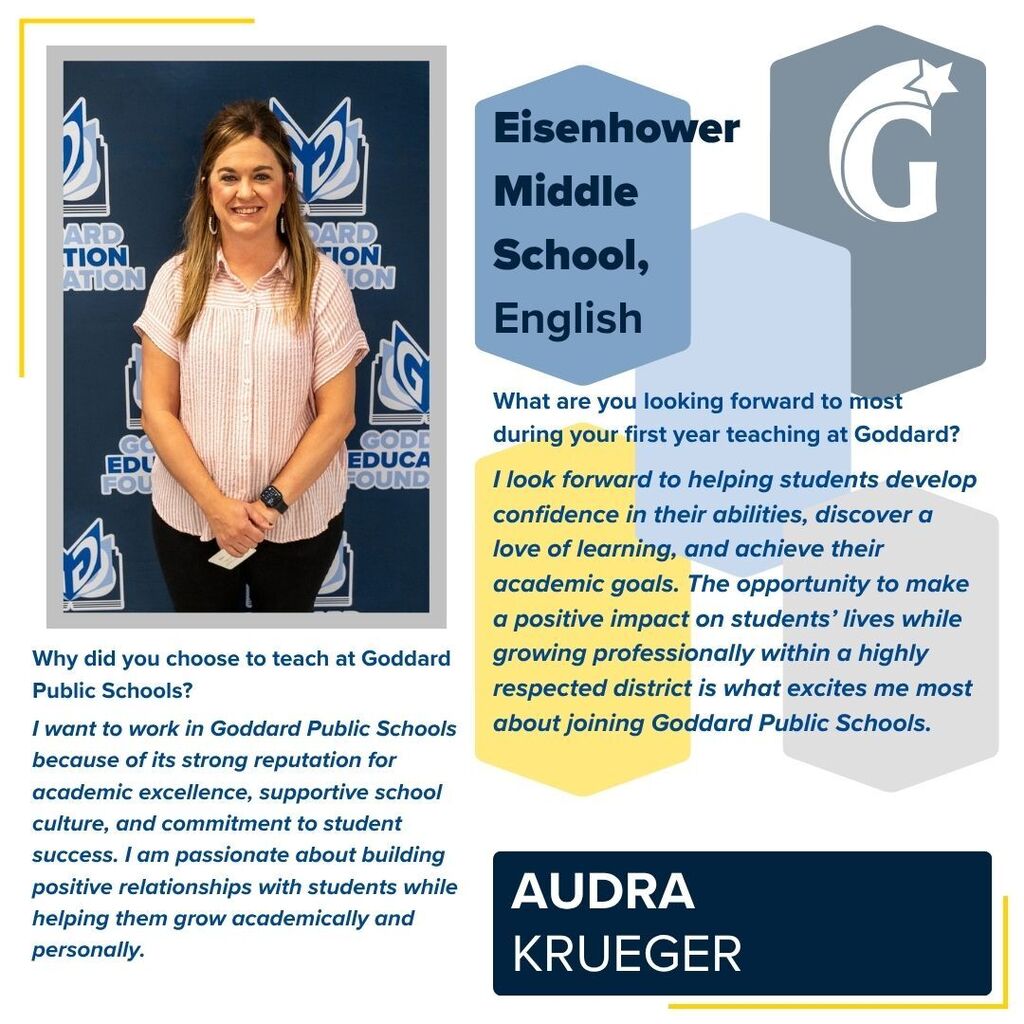 New Middle School staff graphic