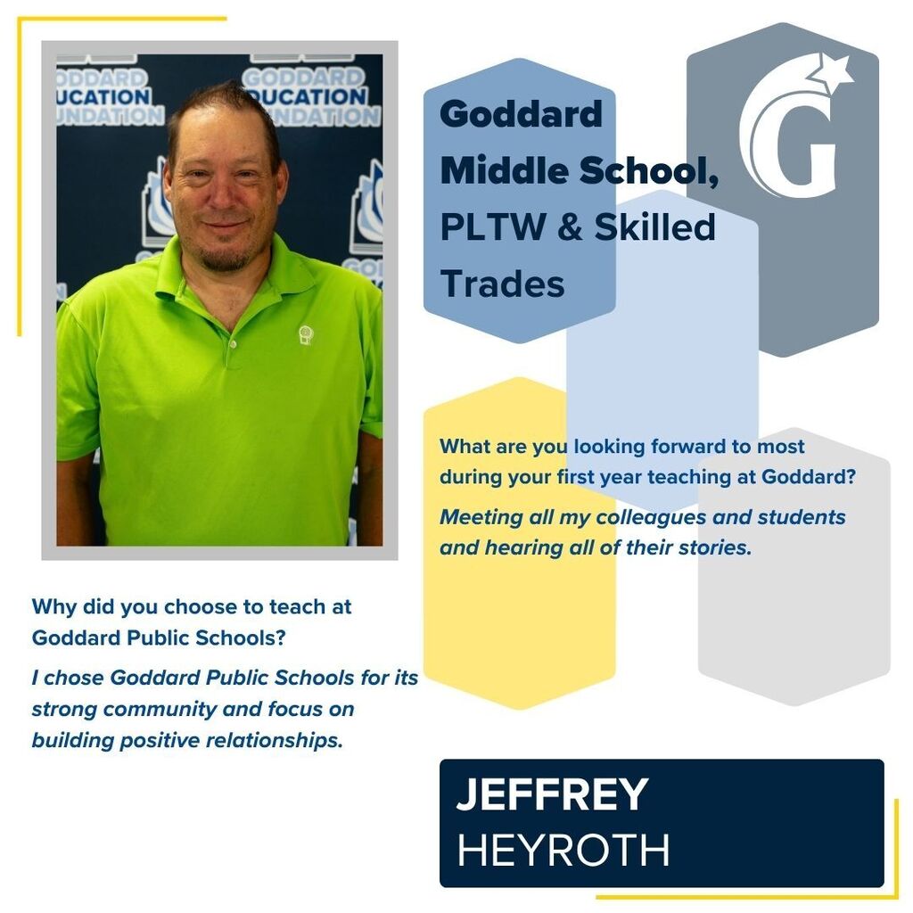 New Middle School staff graphic