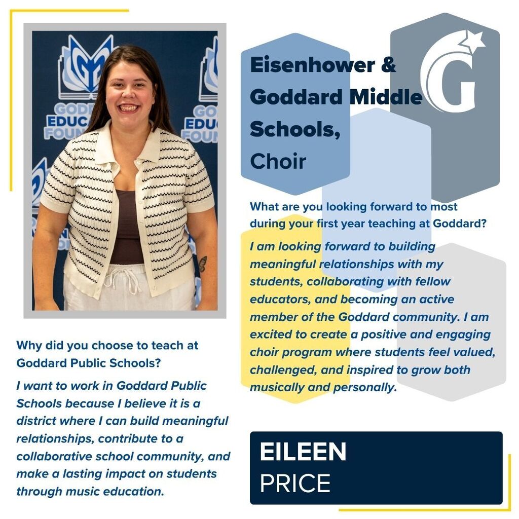 New Middle School staff graphic