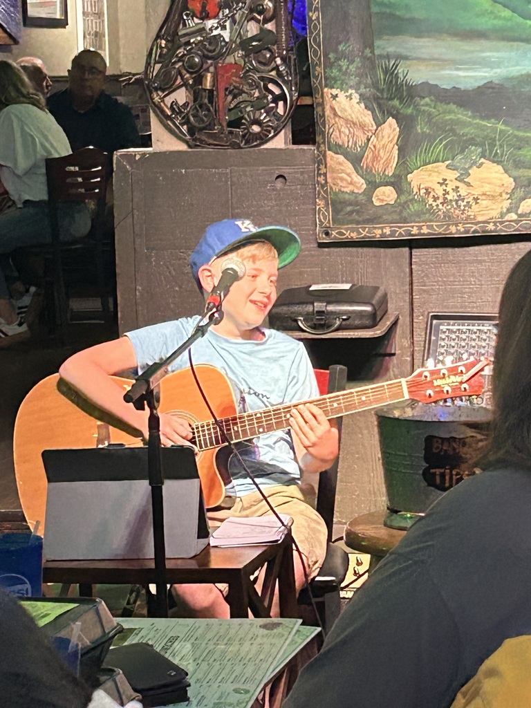 We got to see this awesome 4th grader’s world debut ! We are so proud of this rockstar!