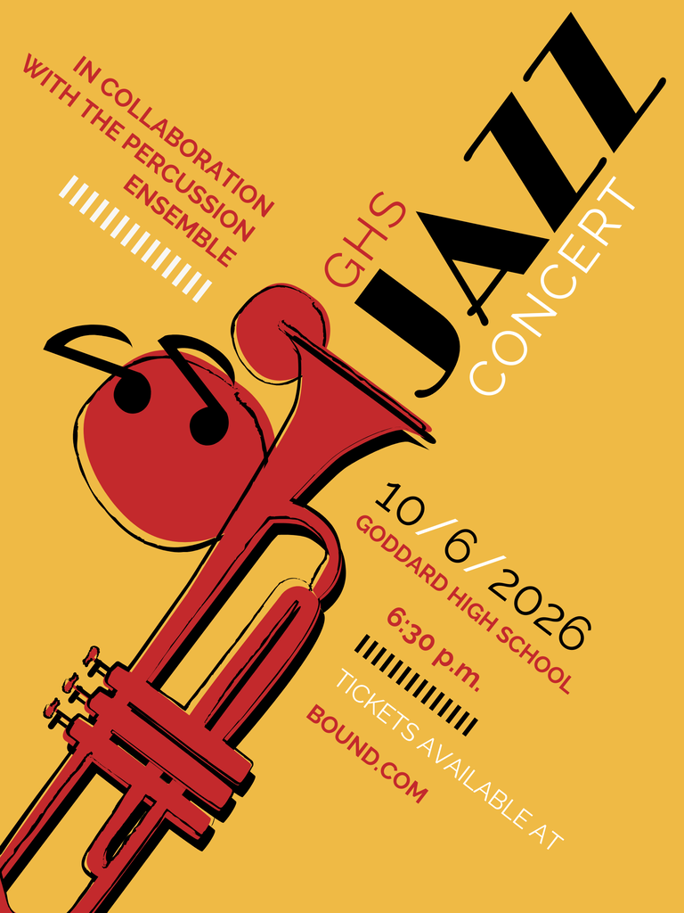 GHS Jazz Concert in collaboration with the Percussion Ensenble, Oct. 6, at GHS, 6:30 p.m. Tickets available at bound.com