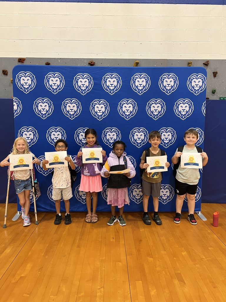 2nd Grade Responsibility Award Winners