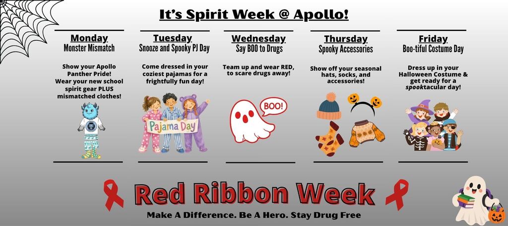 Red Ribbon and Spirit Week 
