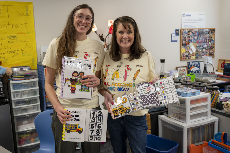 Teacher Grant Visit- Wilson, Larson