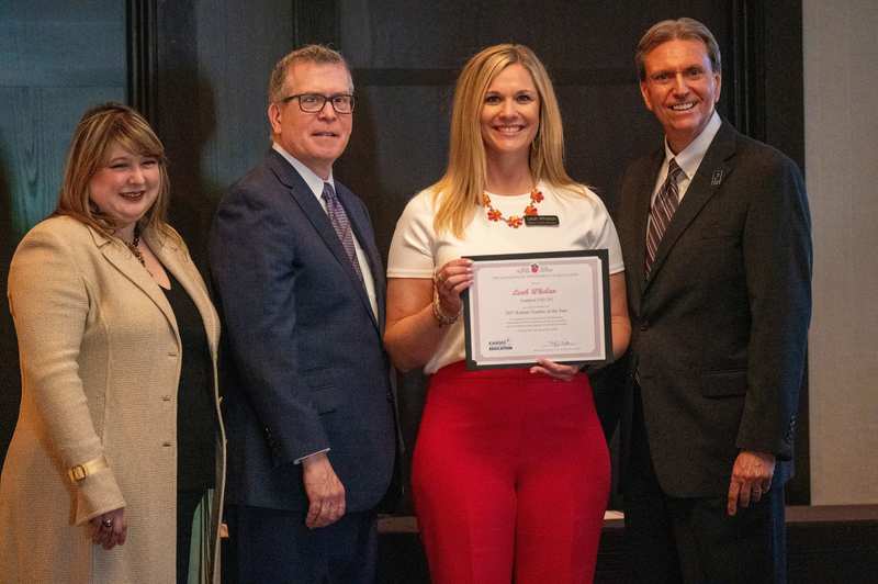 Whelan being recognized