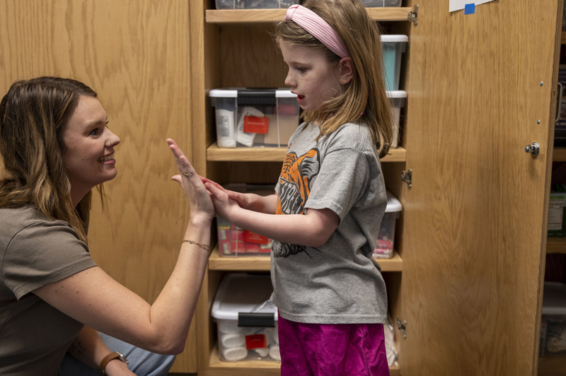 Teacher Grant Visit- Douglass, Rausch