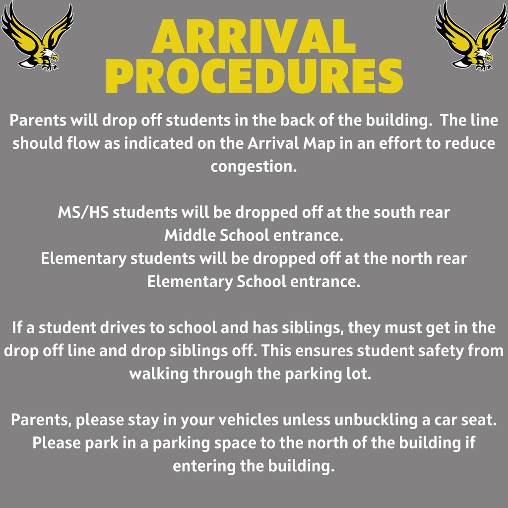 Student Arrival/ Departure Procedures