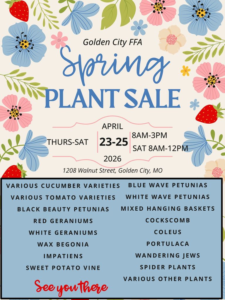 Spring Plant Sale