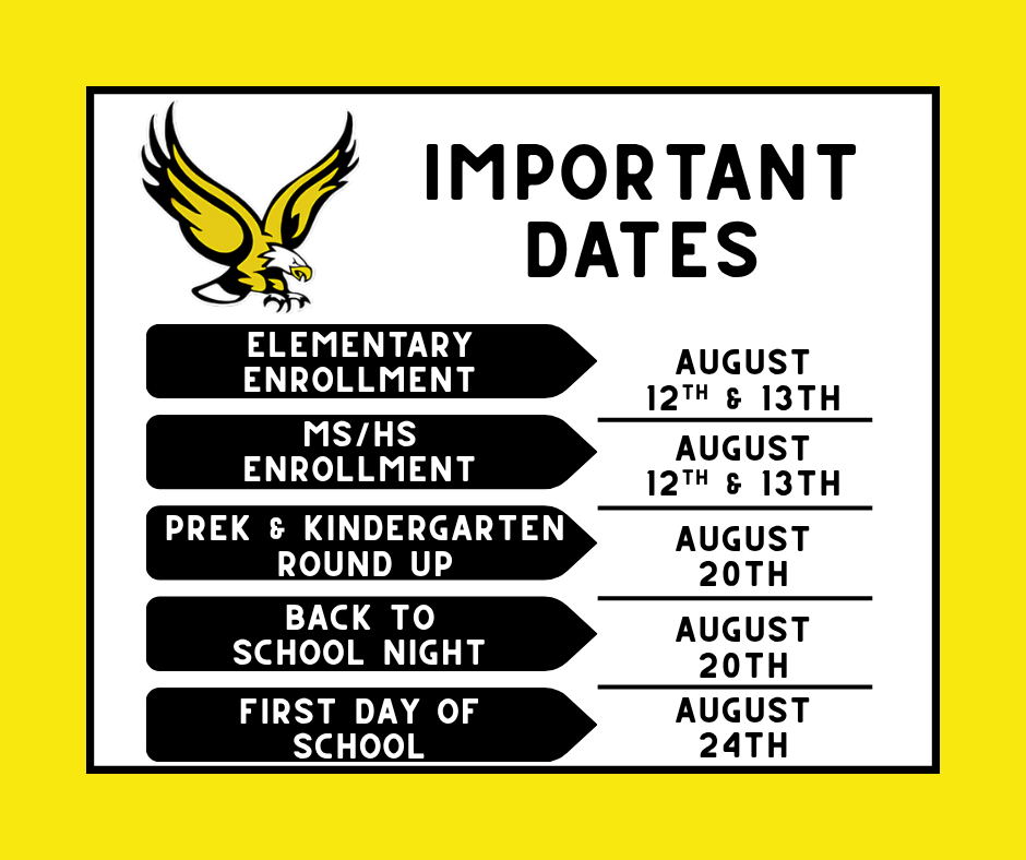 Important Dates